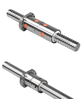 DFU vis à billes haute précision C7 C5 personnalisé 1000mm écrou à billes grand plomb fin-usiné mouvement linéaire Dfu3205 vis à billes tour CNC