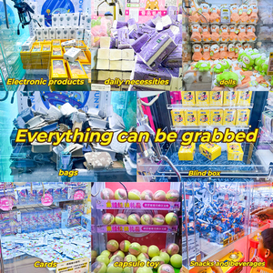 Hot Bán Thương Mại Trong Nhà Chơi Khu Vực Thiết Bị Nhiều Phong Cách Claw Máy Quà Tặng Giải Thưởng Búp Bê <span class=keywords><strong>Arcade</strong></span> Crane Bắt Máy - Product Image 5