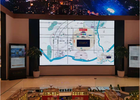 Écran LED publicitaire numérique fixe pour intérieur, panneau vidéo mural P1.53 P2.5 pour centre commercial, magasin de détail, église