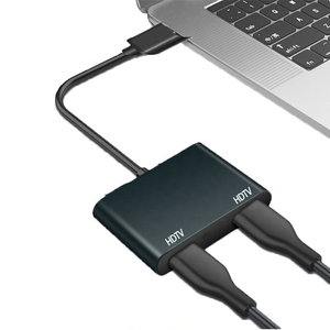 Bán Buôn USB 3.0 Để Chuyển Đổi HDTV Đôi USB3.0 Để HDTV Splitter 4K 30Hz + 1080P Adapter Usb Hub - Product Image 5