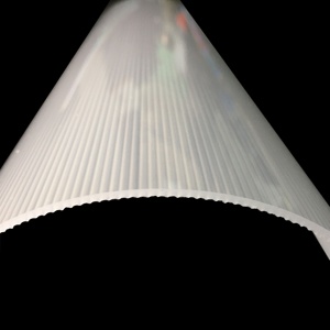 100mm Milky PC đùn dẫn ánh sáng khuếch tán cho đèn tuyến tính Dải C bìa với khuếch tán polycarbonate nhựa acrylic PMMA - Product Image 5