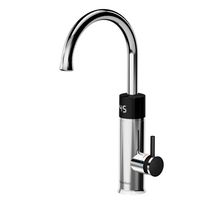 Chauffe-eau électrique instantané pour cuisine extérieure Briwellna 220V 3200W en plastique avec affichage de la température