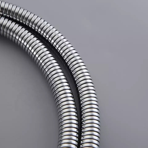 Tieba Tuyau d'extension de <span class=keywords><strong>robinet</strong></span> de douche moderne et <span class=keywords><strong>flexible</strong></span> en acier inoxydable pour douchette et chauffe-eau, installation facile, garantie 1 an - Product Image 4