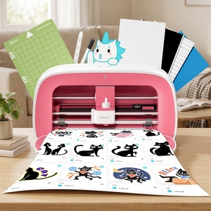 <span class=keywords><strong>Plotter</strong></span> <span class=keywords><strong>de</strong></span> <span class=keywords><strong>Corte</strong></span> <span class=keywords><strong>de</strong></span> <span class=keywords><strong>Vinilo</strong></span> Inteligente Likcut S501 con Bluetooth 5.0/USB-Tipo C y Velocidad <span class=keywords><strong>de</strong></span> 3.3 pulgadas/segundos para Proyectos <span class=keywords><strong>de</strong></span> Bricolaje y Pegatinas <span class=keywords><strong>de</strong></span> <span class=keywords><strong>Vinilo</strong></span> - Product Image 3