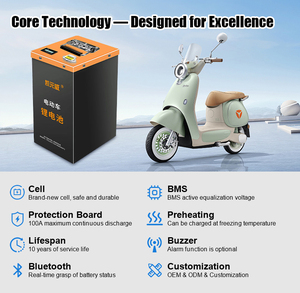 Output Stabil Aplikasi Luas Kendaraan Listrik <span class=keywords><strong>2</strong></span> Roda Baterai Lithium 48V 60V 72V Baterai Lithium <span class=keywords><strong>2</strong></span> Roda untuk E-Bike Pengiriman - Product Image 3
