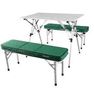 Onwaysports fold away mejor mesa de camping y sillas para picnic