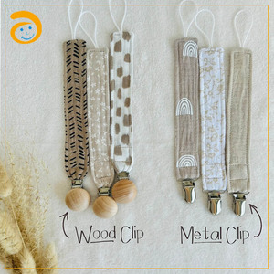 Attache-<span class=keywords><strong>sucette</strong></span> pour bébé avec étui à <span class=keywords><strong>sucette</strong></span>, impression personnalisée mignonne, sans BPA - Product Image 4