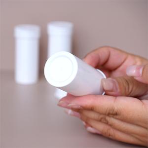 Ống nhựa cho viên sủi bọt với nắp lò xo chai viên vitamin rỗng - Product Image 3