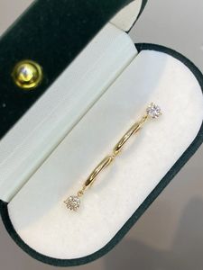 Xinfly 18K Gold Natural Diamond <b>Hoop</b> Earrings Sparkling for Women Ideal for Daily Formal Wear 2025 Gift - Product Image 2