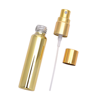 10ml Galvanisierte UV-Glas-Sprühflasche Tragbare Parfüm- und Kosmetik-Dosierflasche