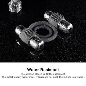 Männliche Kugel Penis Ring Prostata Silikon Massage gerät Vibrierender Penis Ring Orgasmic Sexspielzeug für Männer - Product Image 5