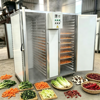 Séchoir industriel à air chaud avec plateaux, four de déshydratation pour fruits, légumes, épices et aliments, avec plateaux multicouches