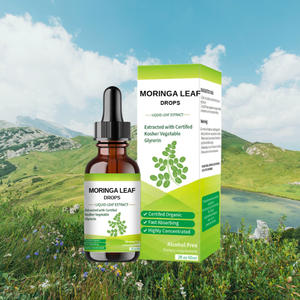 OEM 유기농 모링가 잎 추출물 모링가 잎 드롭 건강 면역 및 에너지 지원 - Product Image 2