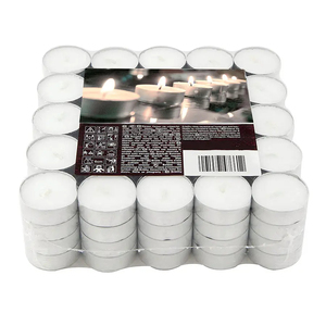 Bougies chauffe-plat multicolores à faible MOQ dans des boîtes en plastique, pour décoration de festival, bougies chauffe-plat parfumées - Product Image 1