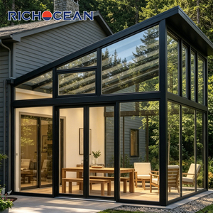 RICHOCEAN - <span class=keywords><strong>Sol</strong></span>árium de Aluminio Personalizado para Exteriores, Moderno, Impermeable, para Jardín - Product Image 4