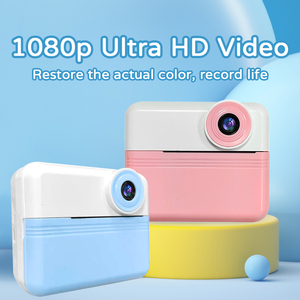 Kamera Instan Anak 1080P HD Kamera Digital Selfie untuk Anak Perempuan Laki-laki Hadiah Natal Ulang Tahun Mainan Dapat Mengambil Foto Video Kamera Cetak - Product Image 2