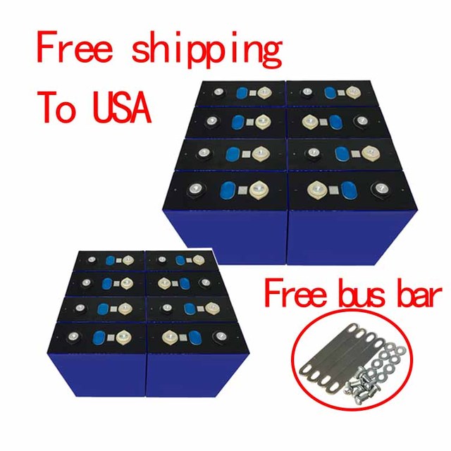 Luyuan 16Pcs 280AH LiFePO4 (LFP) 3.2V Cells Battery (Bulk, Voltage & IR Matched Only)--Old Version--out of Stock