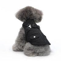 Gilet pour chien tendance avec poches réfléchissantes, sangles réglables, vêtements chauds pour petits chiens, best-seller