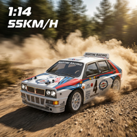 Coche RC MJX 14302 1/14 sin Escobillas 4WD de Alta Velocidad 55km/h con Control Remoto, Sistema de Giro ESP, GPS y Cargador RTR