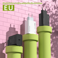 Chargeur PD pour téléphone portable, adaptateur 100W 20W, charge rapide avec QC3.0, prise standard US EU, sortie 5V/3A, OTP/OPV
