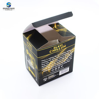 Étagère d'impression de conception de taille personnalisée prête 250g boîte de présentation d'emballage de tabac à cigares en carton blanc