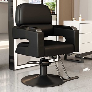 Silla de Peluquería Reclinable Z, Silla de Barbero con Bomba Hidráulica, Silla de Estilismo para Peluquería, Muebles para Barbería - Product Image 3