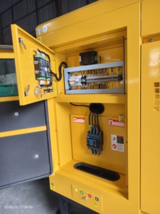 Groupe électrogène 100 Kva 110 Kva 150 Kva 200 Kva Moteur d'origine 6BT5.9-G1 Triphasé Générateur diesel silencieux d'urgence pour hôtel - Product Image 6