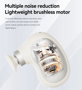 Pistola de Masaje Muscular Portátil Inalámbrica Compacta Personalizada, Mini Masajeador de Percusión Corporal con Vibración de Tejido Profundo, 2 Cabezales - Product Image 3