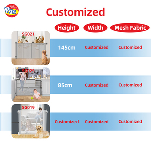 Probebi alta in rete porta sicurezza per bambini porta porta porta retrattile cancello di sicurezza per bambini e bambini - Product Image 4