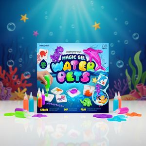 Cross-border Hot Sale Children's Water <b>Elf</b> Hydrogel Set DIY Ooze Making Magic Graffiti Water Pet Slime Squeeze Decompression Toy - Product Image 2