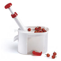 Handmatige kersen- en olijfpitter, plastic fruit- en groentegereedschap, creatief keukengeschenk, promotionele fabrikant