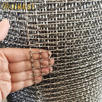 Maille de fil métallique ondulée en acier inoxydable à ouverture carrée personnalisée pour la filtration du sable et du gravier