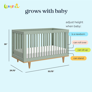 Cuna de Madera de Estilo Moderno y <span class=keywords><strong>Simple</strong></span> para Niños, Cama Litera para Niños, Muebles para Sala de Estar y Dormitorio, Venta al por Mayor de Fábrica - Product Image 2