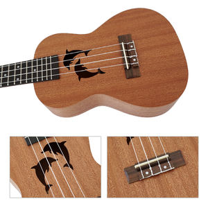 Aiersi อูคูเลเล่โลมาอูคูเลเล่ทำจากจีนขายส่งโลโก้ตามสั่งจากโรงงานขนาดเล็ก - Product Image 4