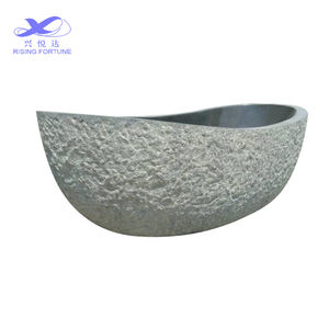 Bañera <span class=keywords><strong>de</strong></span> mármol <span class=keywords><strong>de</strong></span> estilo europeo, bañera <span class=keywords><strong>de</strong></span> piedra sólida negra, moderna, ovalada, hecha a mano, Económica - Product Image 3