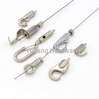 Kit de suspension avec clip pour câble métallique en cuivre le plus populaire Kit de suspension pour cadre mural suspendu OEM personnalisable