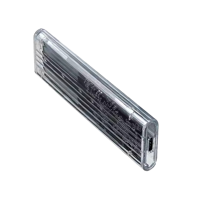 Transparent M.2 NVME SSD Enclosure Type-C High-speed External Enclosure Laptop M2 SSD to USB Mobile Hard Drive Enclosure
