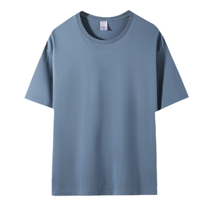 เสื้อยืดขายส่งคุณภาพสูงทรงโอเวอร์ไซส์ สตรีทแวร์ วินเทจ ออกแบบเองได้ สกรีนโลโก้ ผ้าฝ้าย 100% สำหรับผู้ชาย - Product Image 4