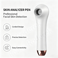 Analyseur de peau filaire J1, appareil portable de détection de la peau du visage, compatible avec IOS, Android, Harmony OS, pour salon de beauté et usage domestique