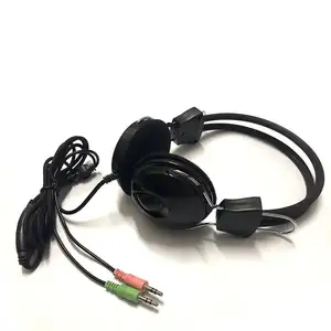 Earphone Kabel Game T-808 Kualitas Tinggi dengan Mikrofon Headphone Kabel untuk Game Komputer Audio Surround Line