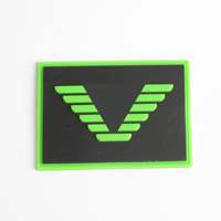 Étiquettes principales rectangulaires/carrées en silicone lavables avec logo de marque personnalisé en relief 3D pour jeans jacquard à coudre