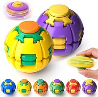 Balle anti-stress personnalisée imprimée en 3D, décoration de bureau, accessoires fonctionnels pour la maison et le bureau, échantillon gratuit