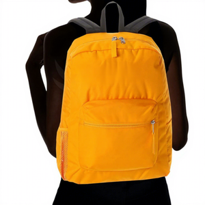 Durable <b>Backpack</b> Large Capacity Bag With Front Zip Pocket Breathable Mesh Padded Straps For Unisex Daily Use Softback Design - Product Image 3