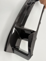 Grille avant inférieure en fibre de carbone sèche style AN pour BMW M2 G87