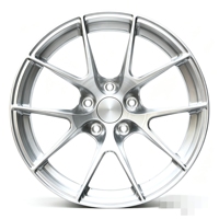 Jantes forgées concaves personnalisées VS-5RS, finition argent brossé, légères, pour voitures de course Corvette C6 C8 Z06 Corvette C7 Stingray Z51 ZR1