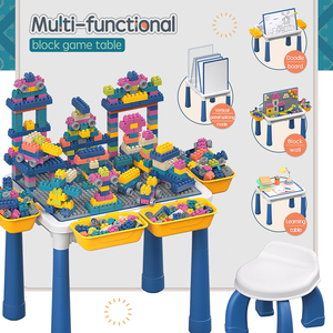 Bloques de construcción de mesa multifuncional para bebés y niños, bloques a juego, Educación Temprana, juguetes educativos creativos - Product Image 2