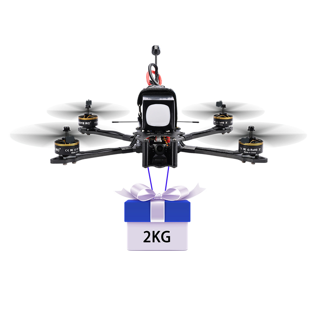 HAOYERC Smart 7-Inch FPV Drone with Auto Return Home Function with Dual Cameras for Panoramic Shooting
