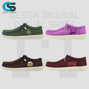 Giày vải tùy chỉnh, giày lười nam da lộn tùy chỉnh in hình, giày lười da tùy chỉnh logo - Product Image 4