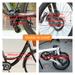 E-Bike-Umrüstsatz mit 30-45 km/h Geschwindigkeit, 20-70 km Reichweite, 5,2-13,5 Ah Akku, 350-450W Mittelmotor für Fahrräder - Product Image 6