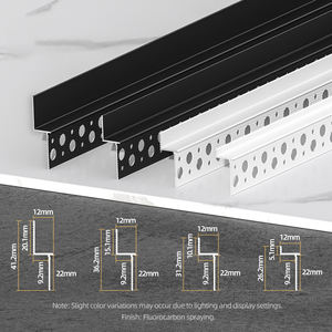 Profil de finition de rebord de fenêtre en alliage d'aluminium moderne pré-intégré pour un étanchéité résistante aux intempéries - Product Image 3